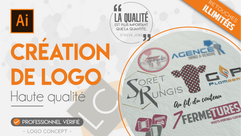 Création de logo sur mesure | 8 propositions