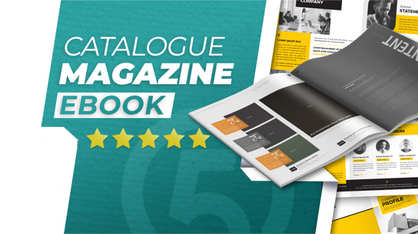 Création de catalogue/magazine pour impression